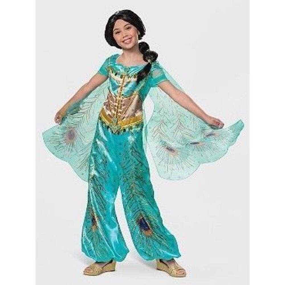 NEW Disney Girls 7-10 Jasmine Princess Costume